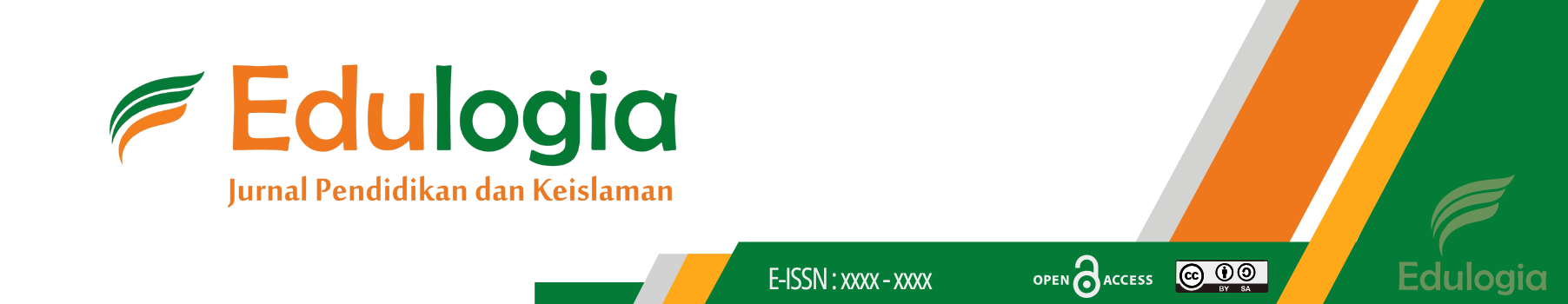 EDULOGIA: Jurnal Pendidikan dan Keislaman